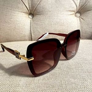 Jessica Simpson Maroon Sunglasses! Gorgeous! NWT!!!!